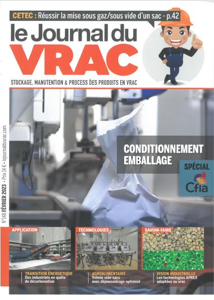 Couverture Le Journal du Vrac - n°148 (février 2023)